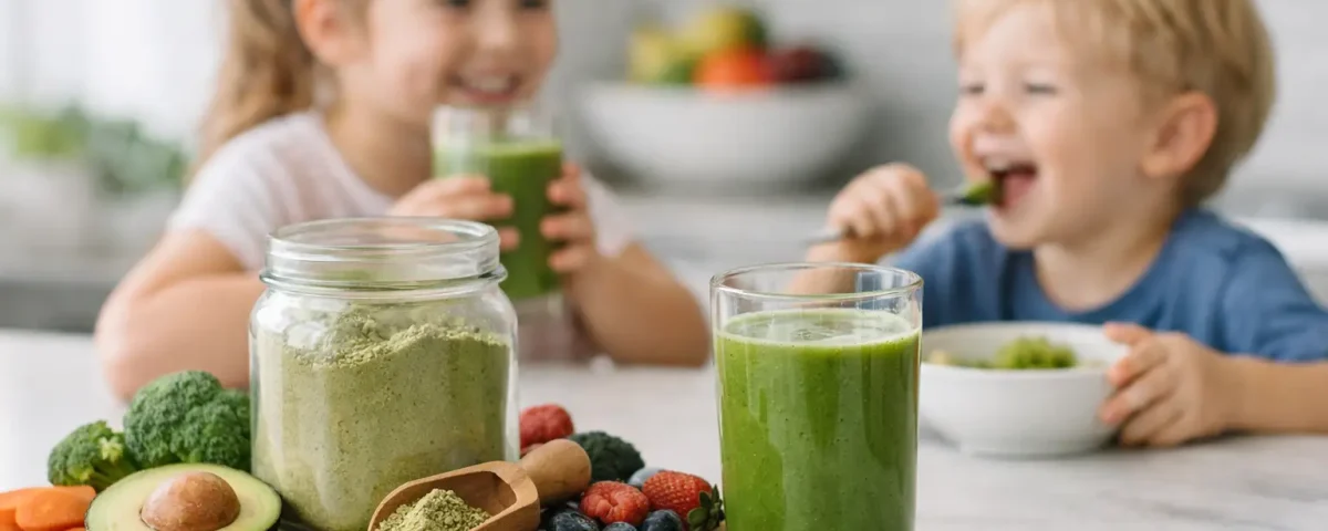 Whole Food Powder for Children That Fits Real Life