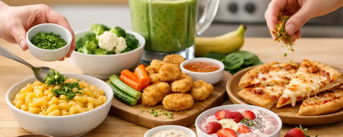 Adding Nutrition to Safe Foods That Kids Accept