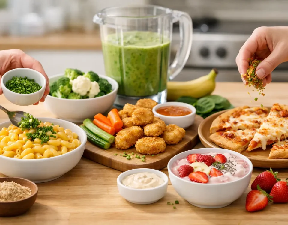 Adding Nutrition to Safe Foods That Kids Accept