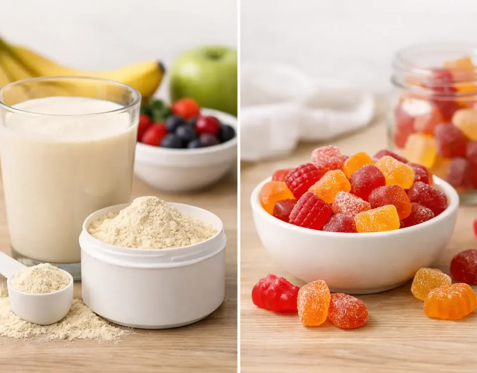 Nutrition Powder vs Gummies for Kids