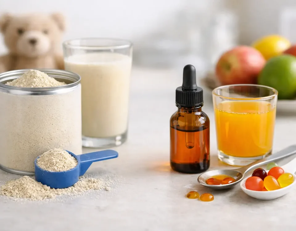 Nutrition Powder vs Liquid Vitamins for Kids