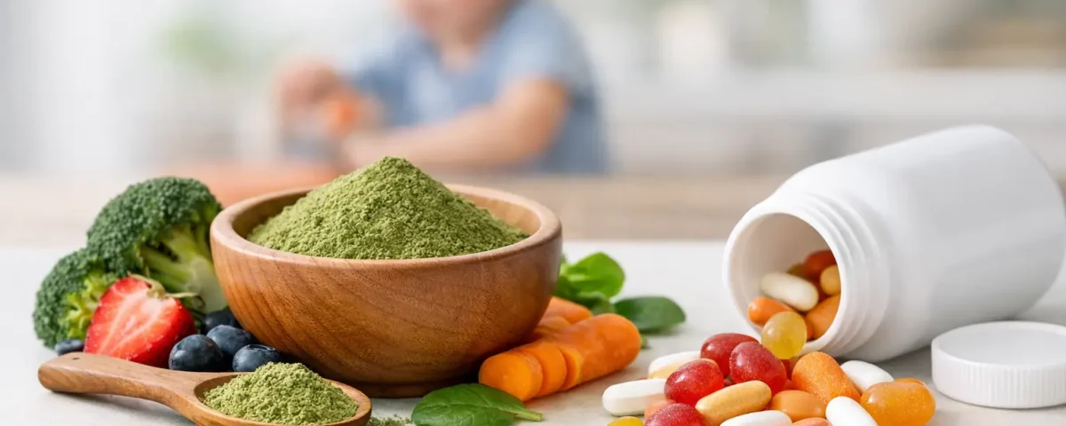 Whole Food Powder vs Multivitamin for Kids