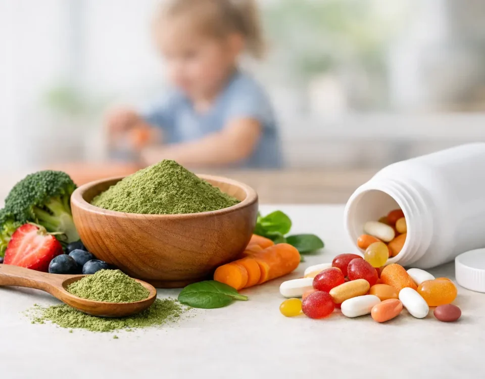 Whole Food Powder vs Multivitamin for Kids
