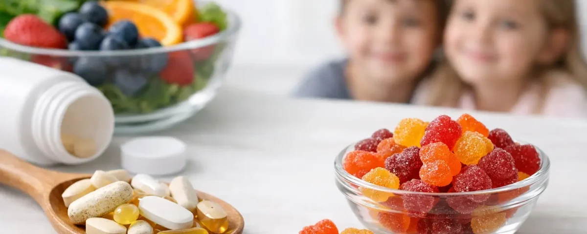 Sugar Free Vitamins vs Gummies for Kids