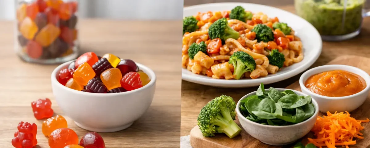 Gummies vs Hidden Nutrition for Picky Eaters