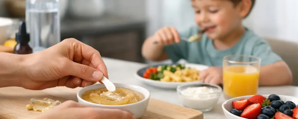 Mixing Vitamins Into Food Without Mealtime Battles