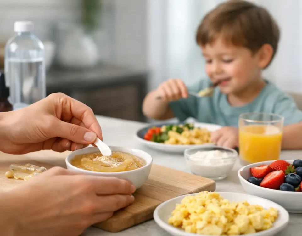 Mixing Vitamins Into Food Without Mealtime Battles